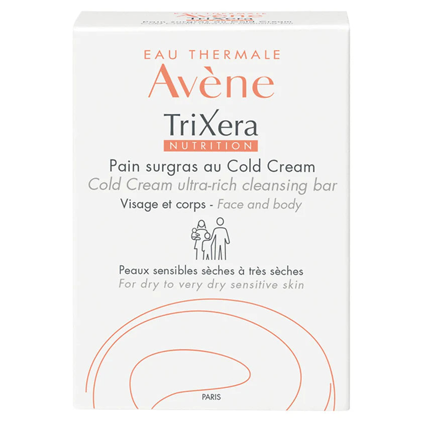 Avene Trixera Cold Cream Cleansing Bar 100G