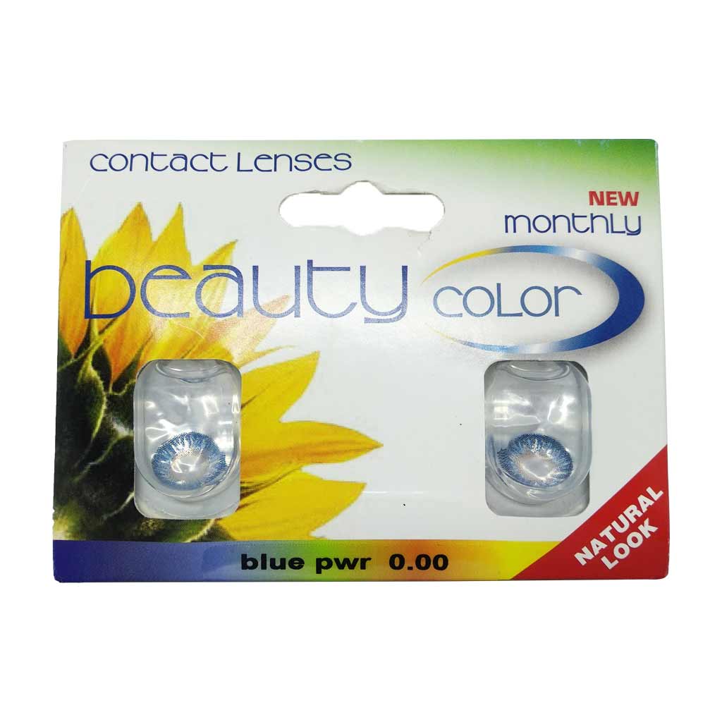 Beauty Monthly Triple Color Lens Blue 2'S