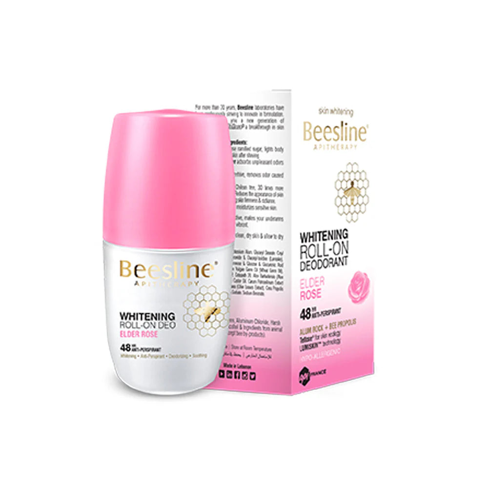 Beesline Whitening Deo Roll On Elder Rose 50Ml