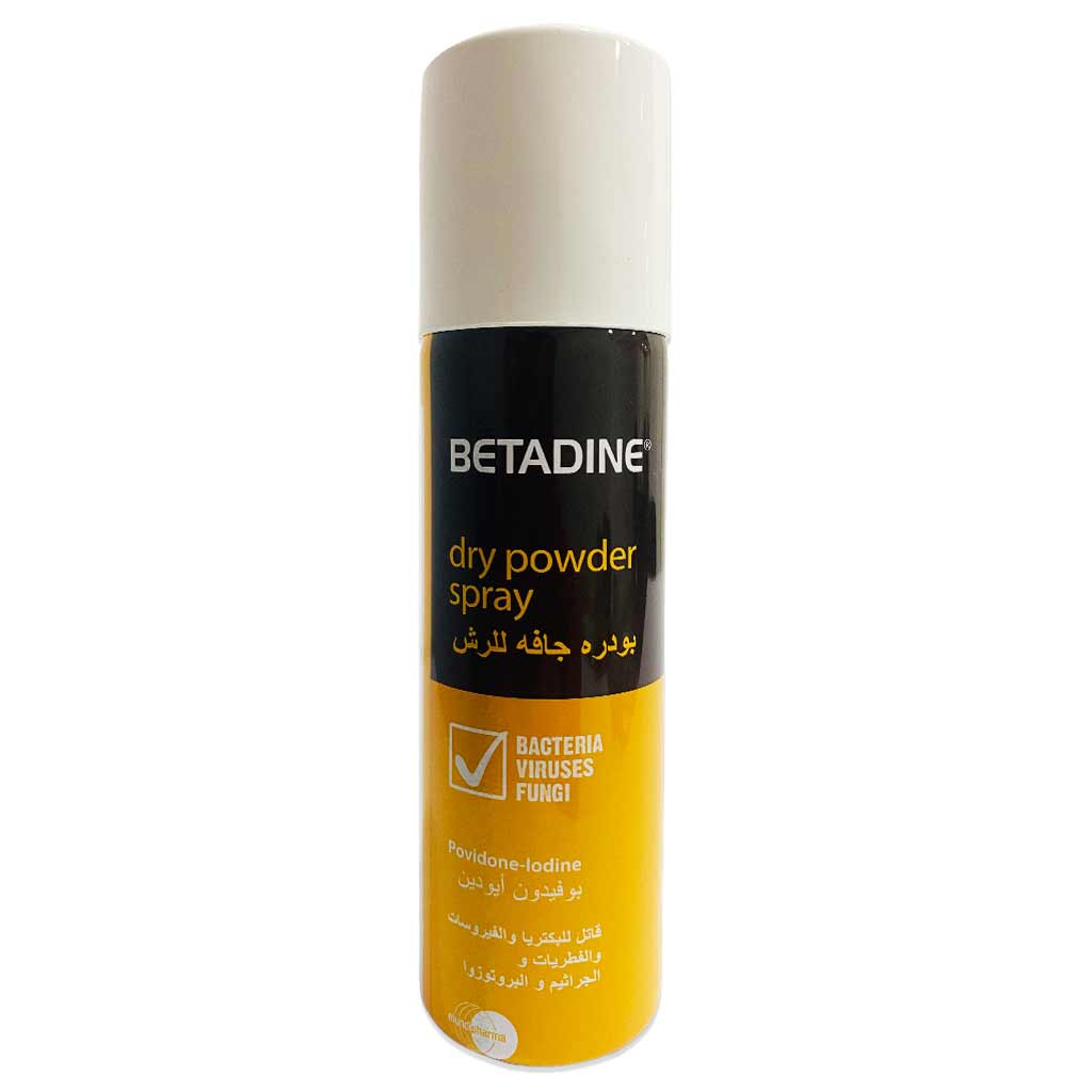 Betadine Dry Powder Spray 55Gm