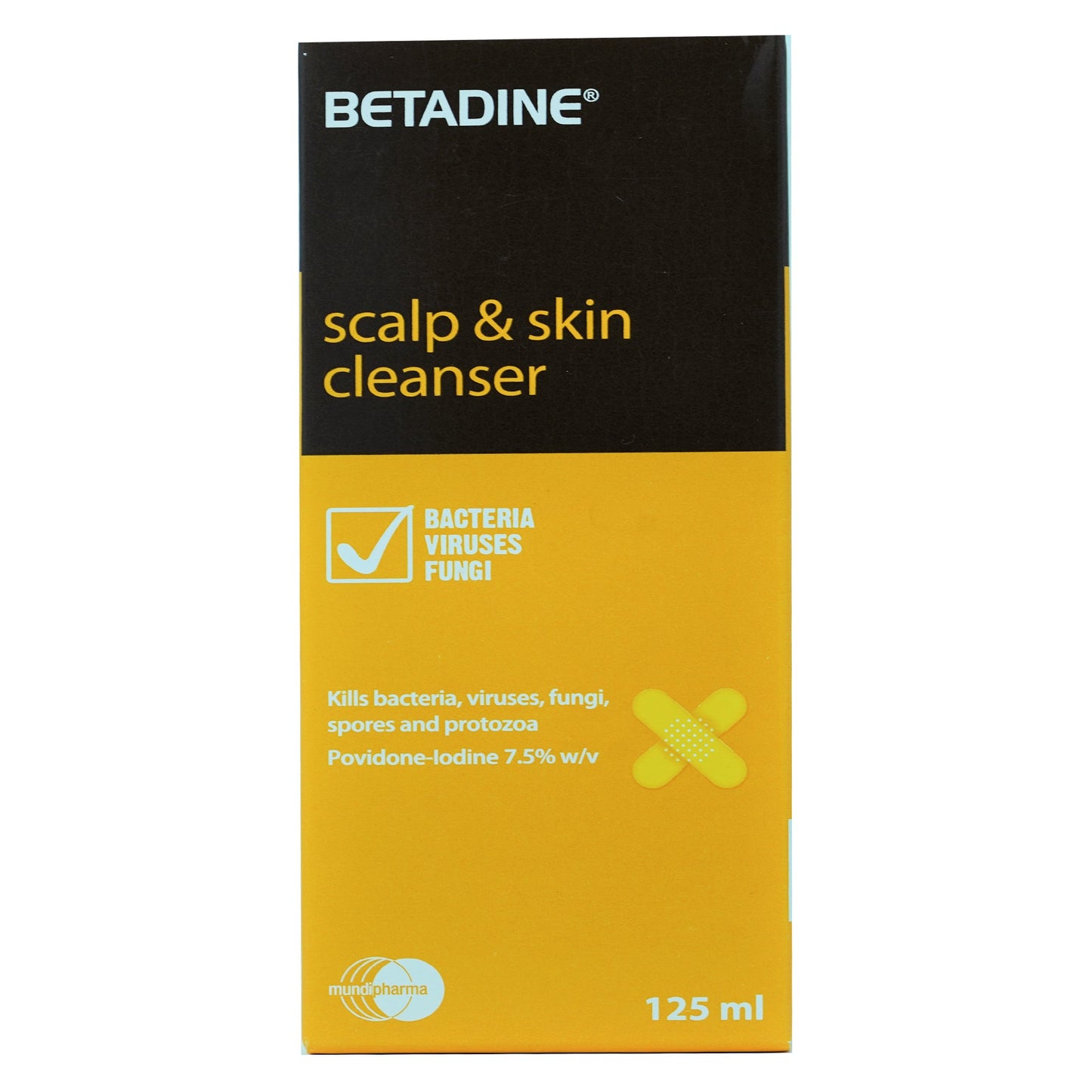 Betadine Scalp & Skin Cleanser 125Ml