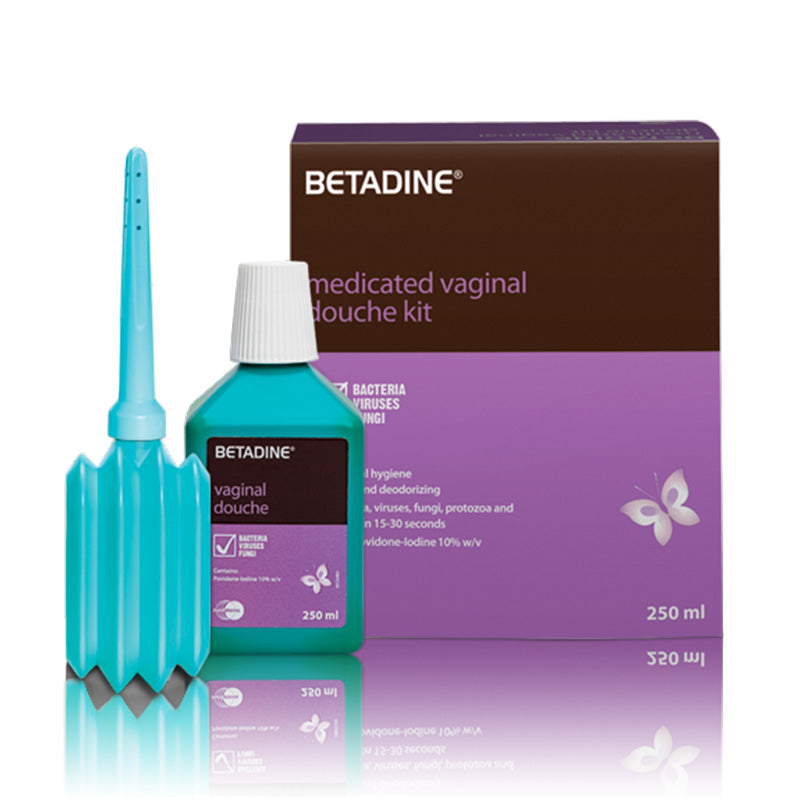 Betadine Vaginal Douch Kit 250Ml