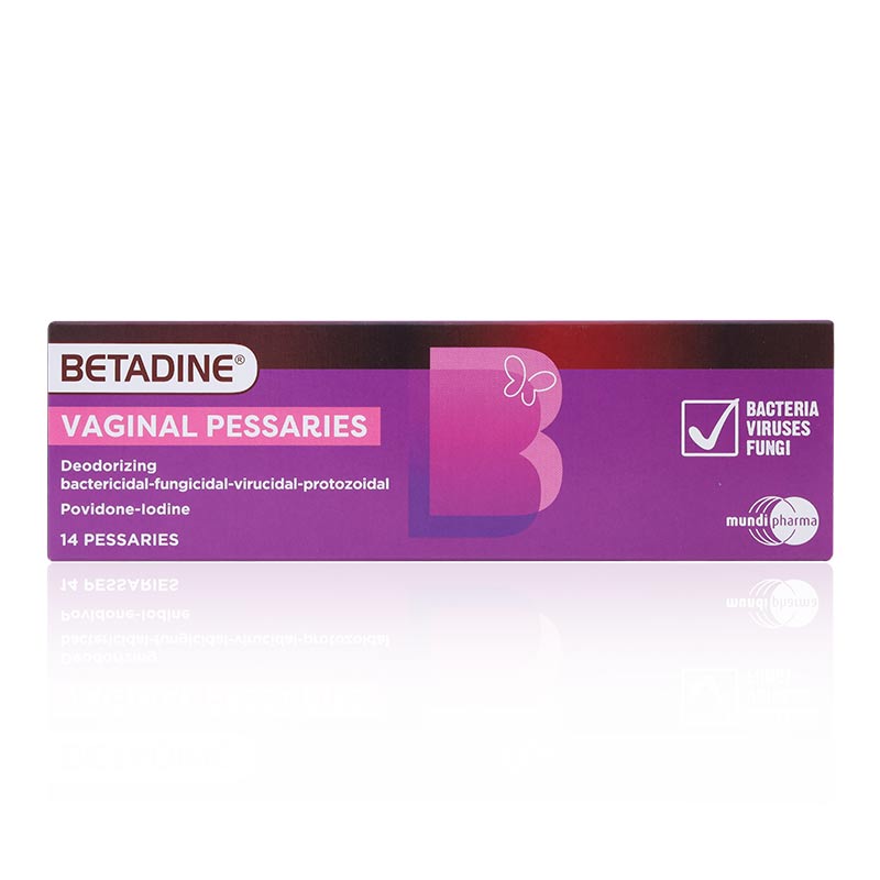 Betadine Vaginal Pessaries 14'S