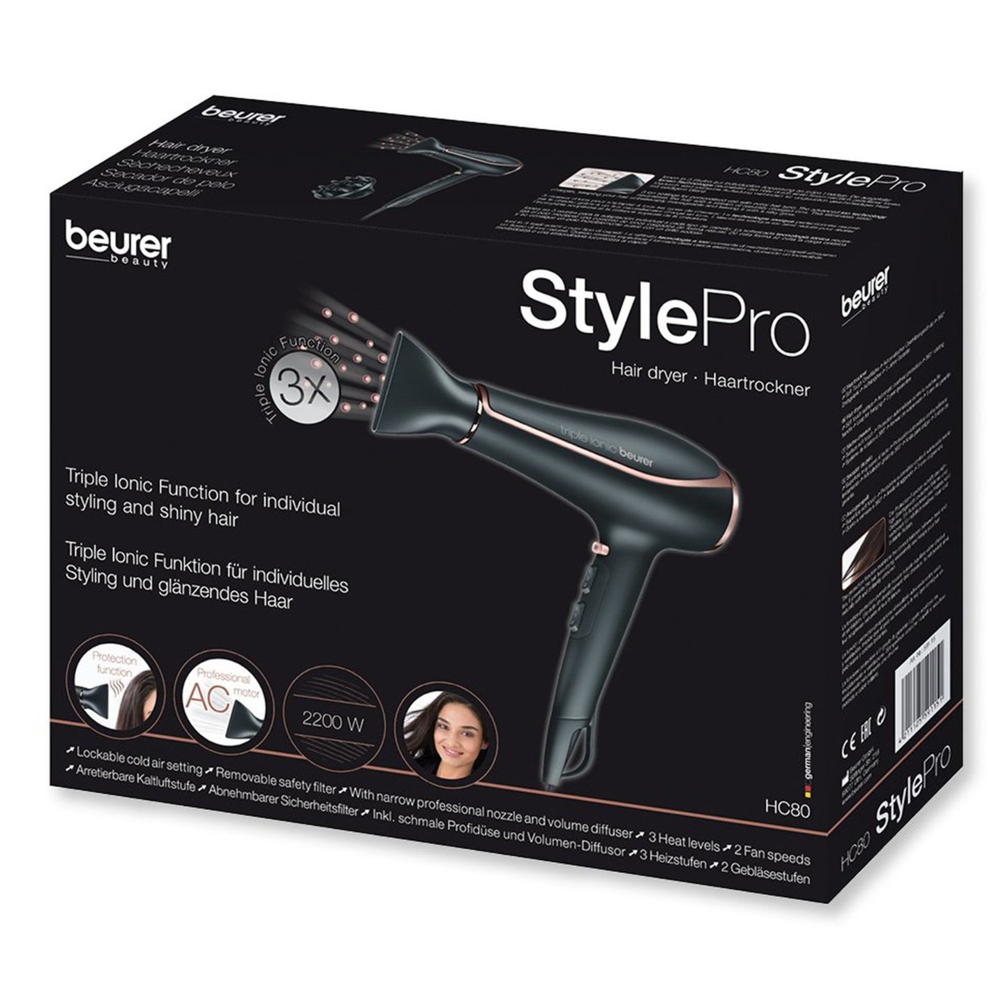 Beurer Hc80 Hair Dryer