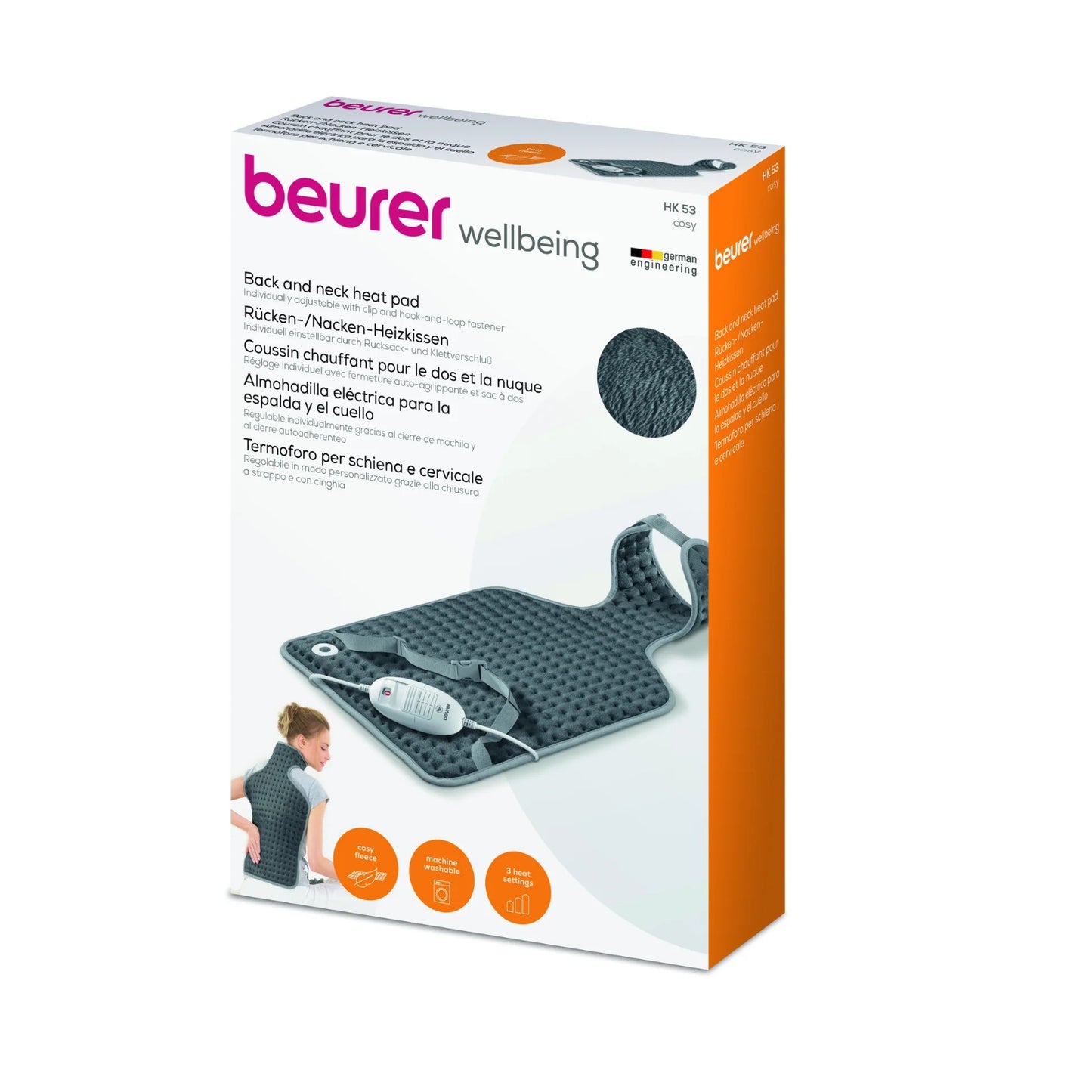Beurer Hk53 Back And Neck Heating Pad