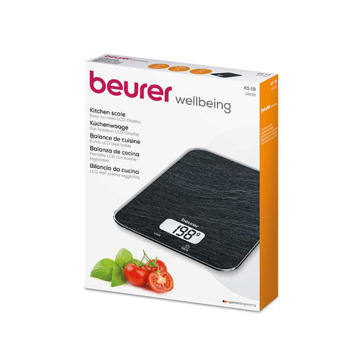 Beurer Ks19 Kitchen Scale Black