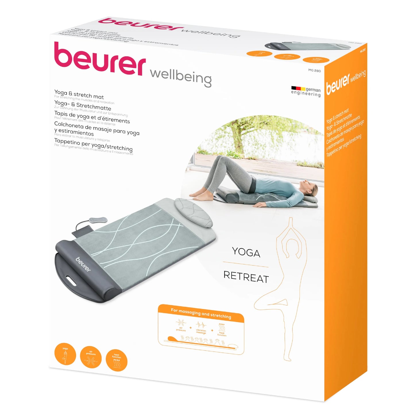 Beurer Mg280 Yoga And Stretch Mat