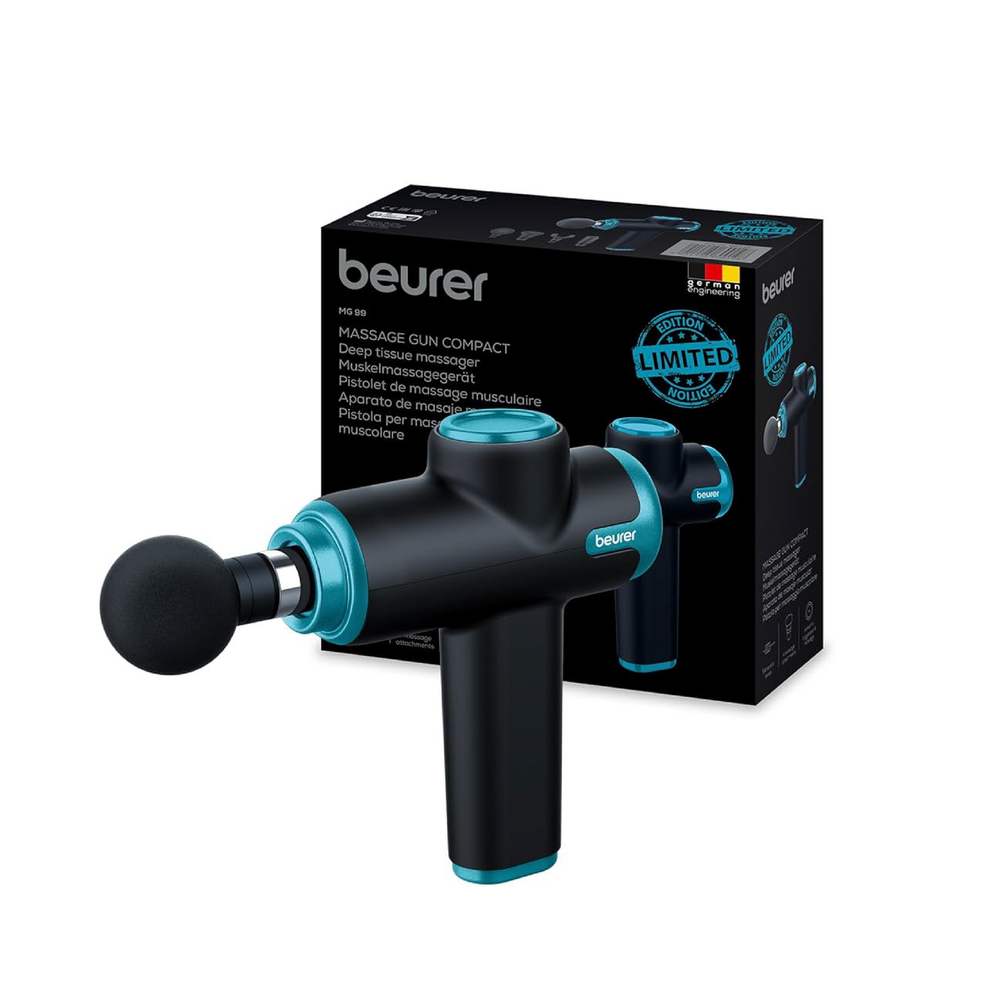 Beurer Mg99 Massage Gun Limited Edition (Blue)
