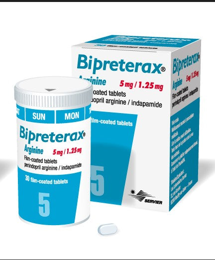 BI PRETERAX 5MG/1.25MG TABLETS 30'S