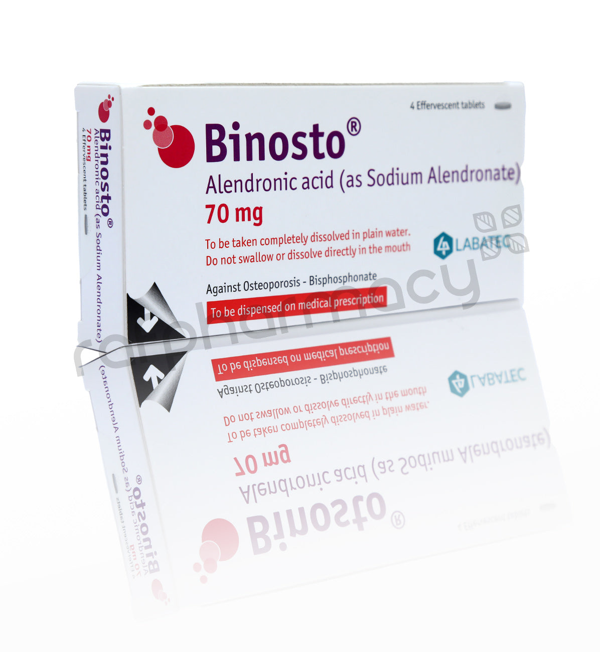 BINOSTO 70MG EFFERVESCENT TABLETS 4'S