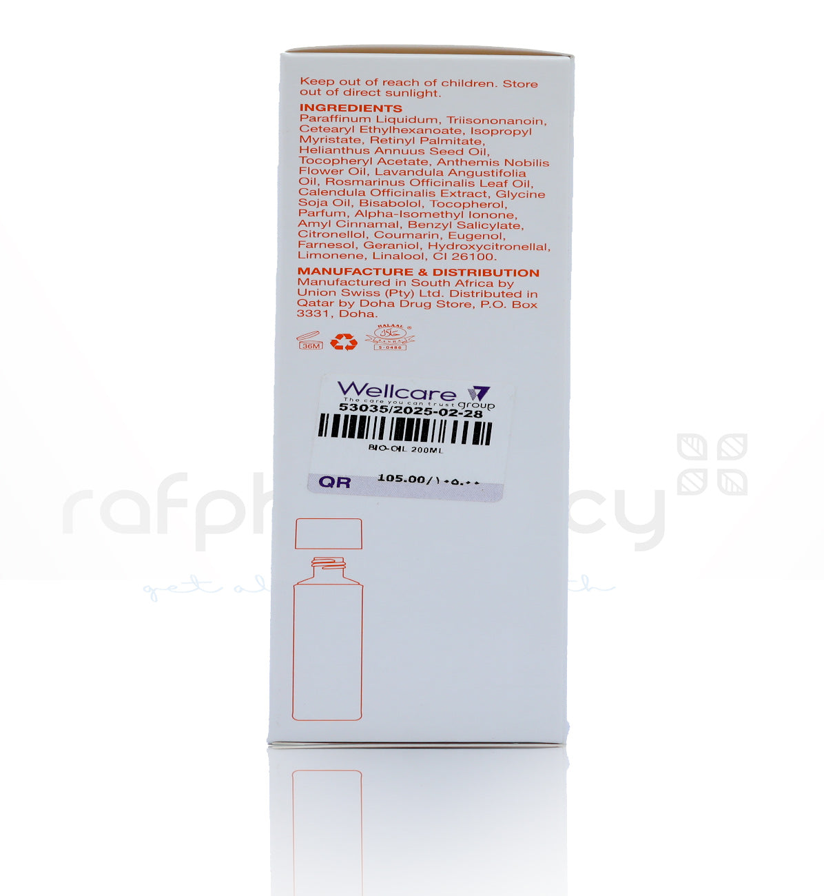 Bio-Oil Skincare Oil Natural 200Ml