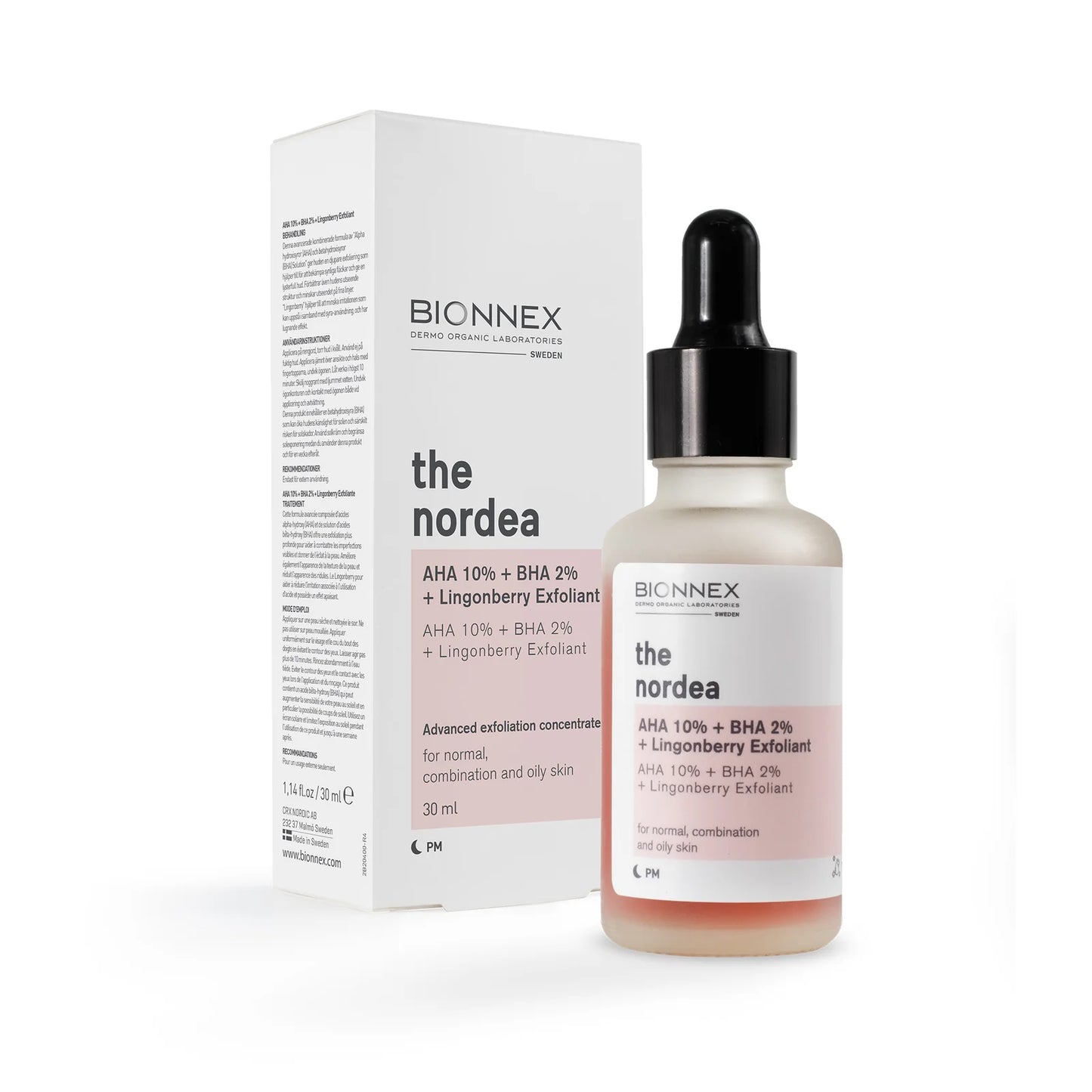 Bionnex The Nordea Aha 10%+Bha 2%+Lingonberry Exfilliant 30Ml
