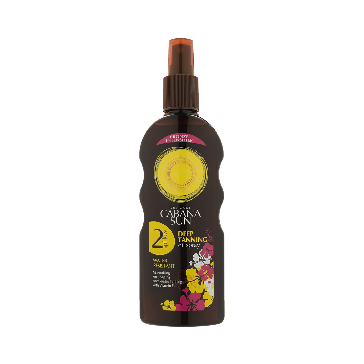 Cabana Sun Deep Tanning Oil Spray Spf2 200 Ml