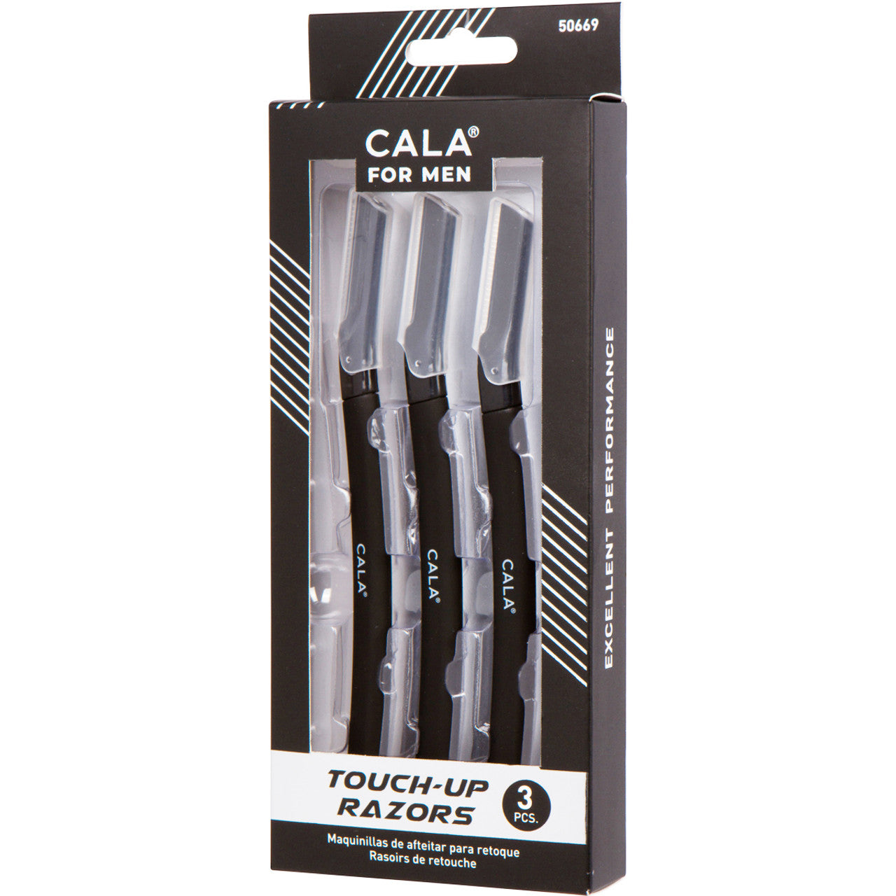 Cala Man'S Touch-Up Razors 3 Pcs--50669