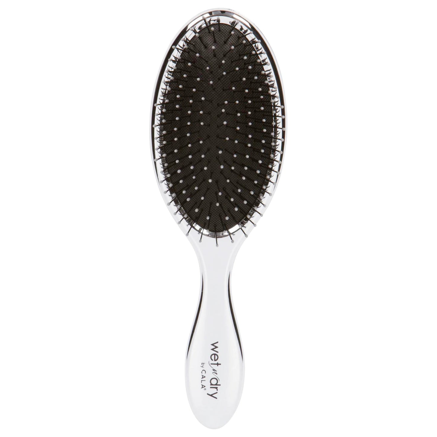 Cala Metallic Silver Hair Detangler 66759