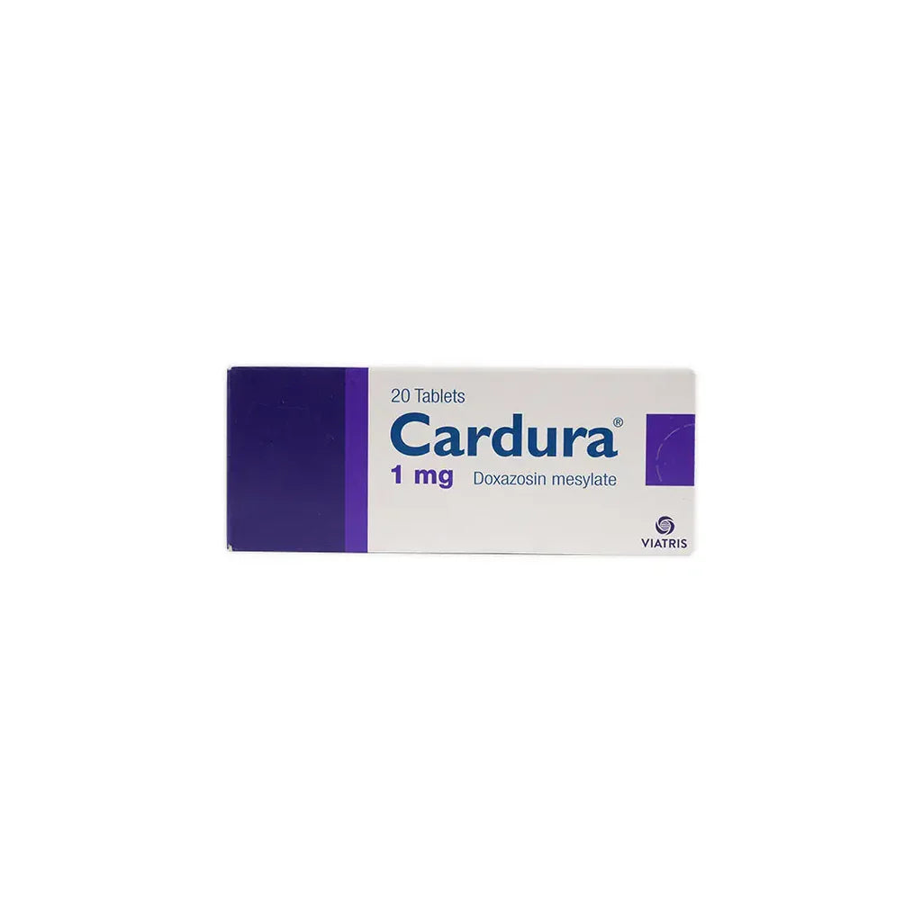 Cardura 1Mg Tablets 20'S