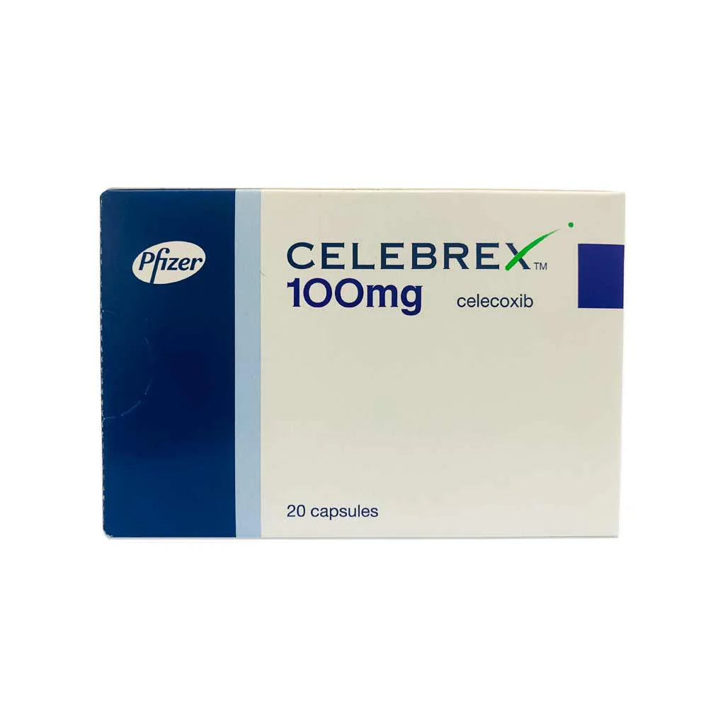 Celebrex 100Mg Capsules 20'S
