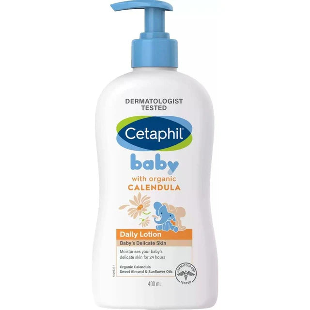 Cetaphil Baby Lotion W Organic Calendula 400Ml