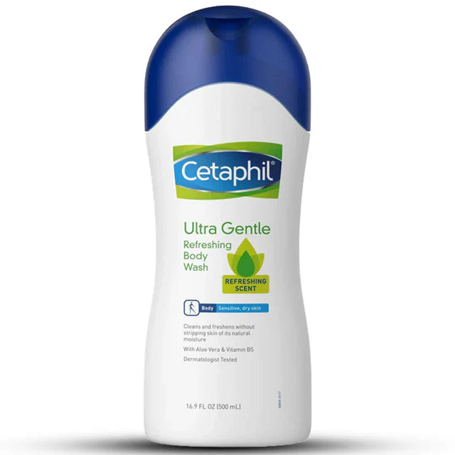 Cetaphil Ultra Gentle Body Wash Refreshing Scent 500Ml