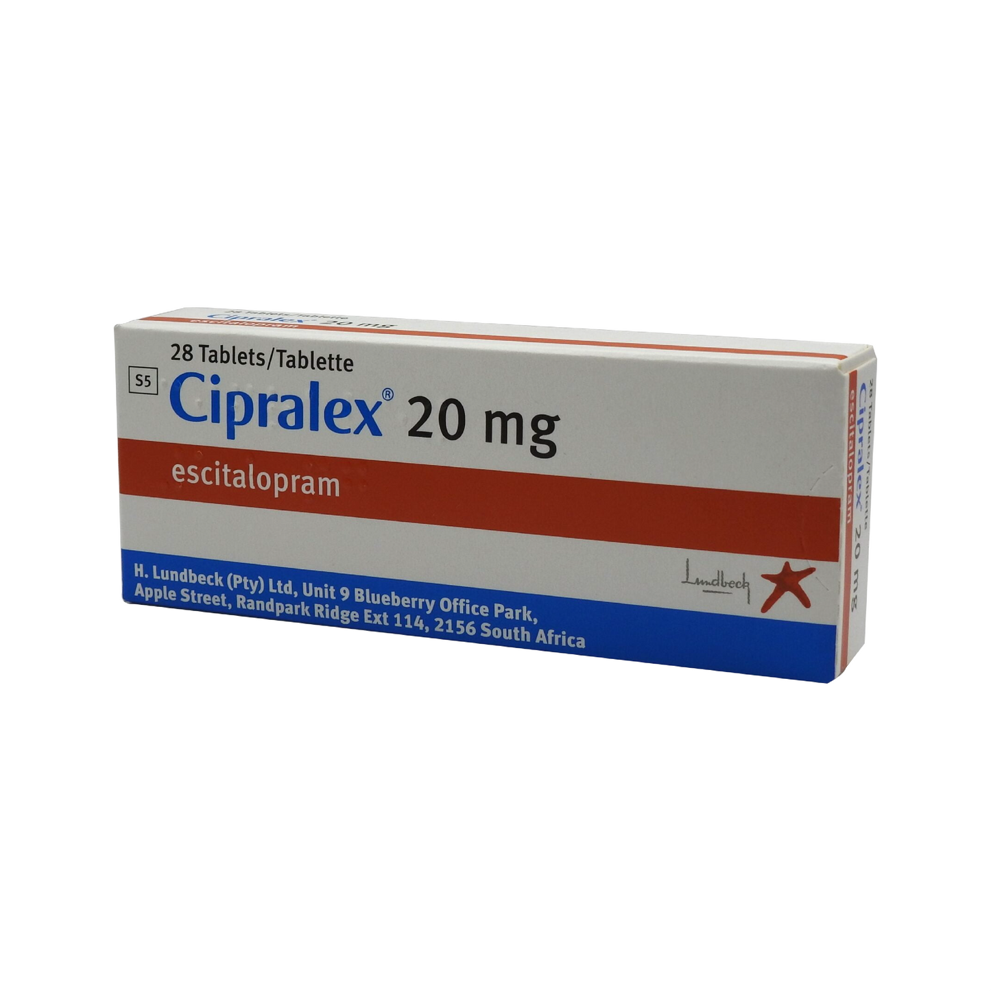 Cipralex 20mg Tablets 28'S