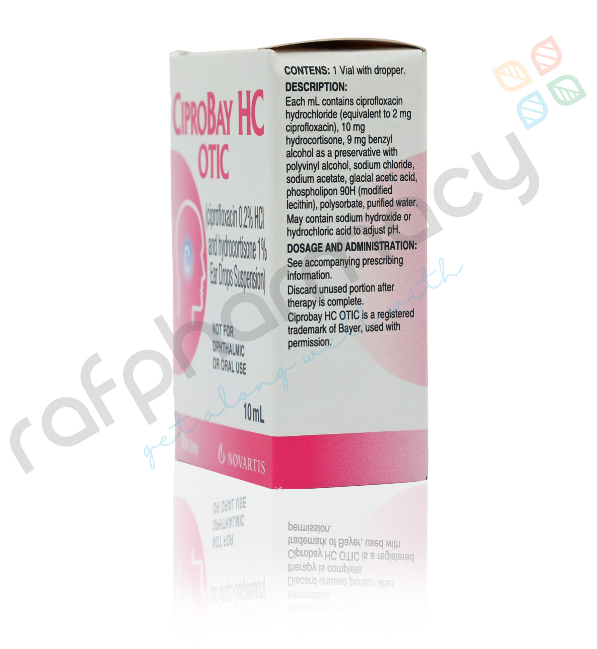 CIPROBAY HC OTIC EAR DROPS 10ML