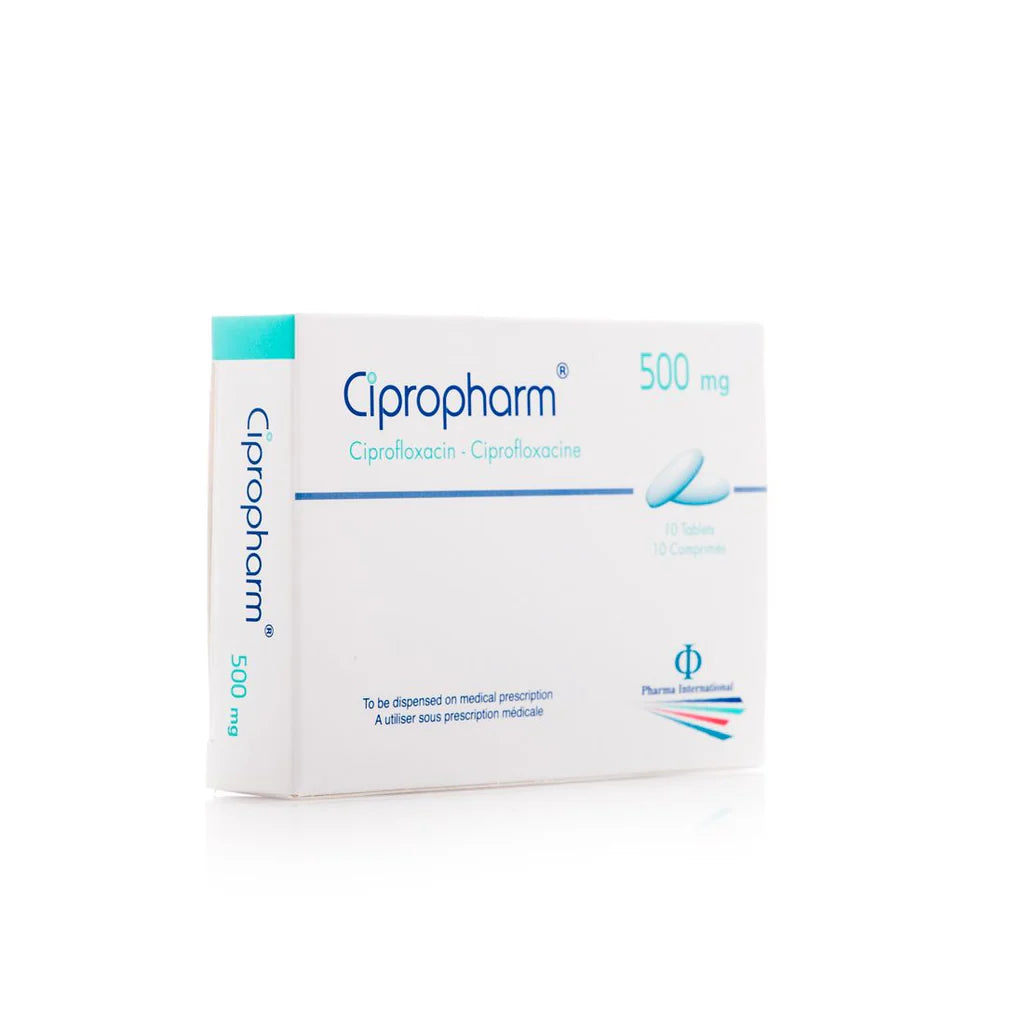 Cipropharm 500mg Tablets 10'S
