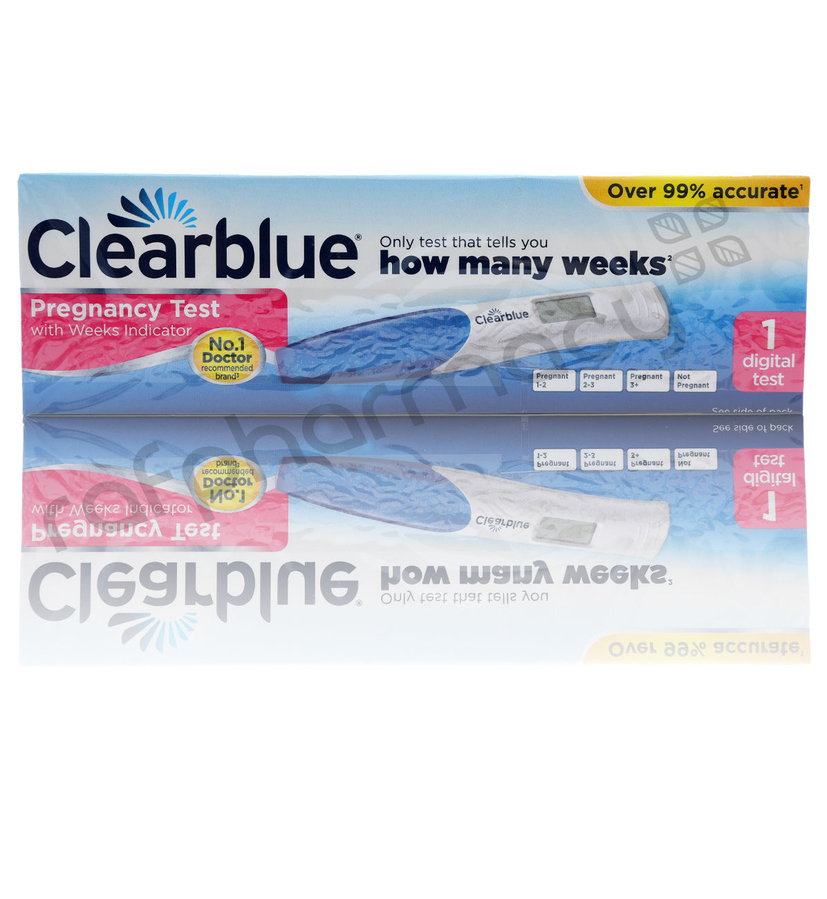 CLEARBLUE WEEKS INDICATOR PREGNANCY TEST 1'S