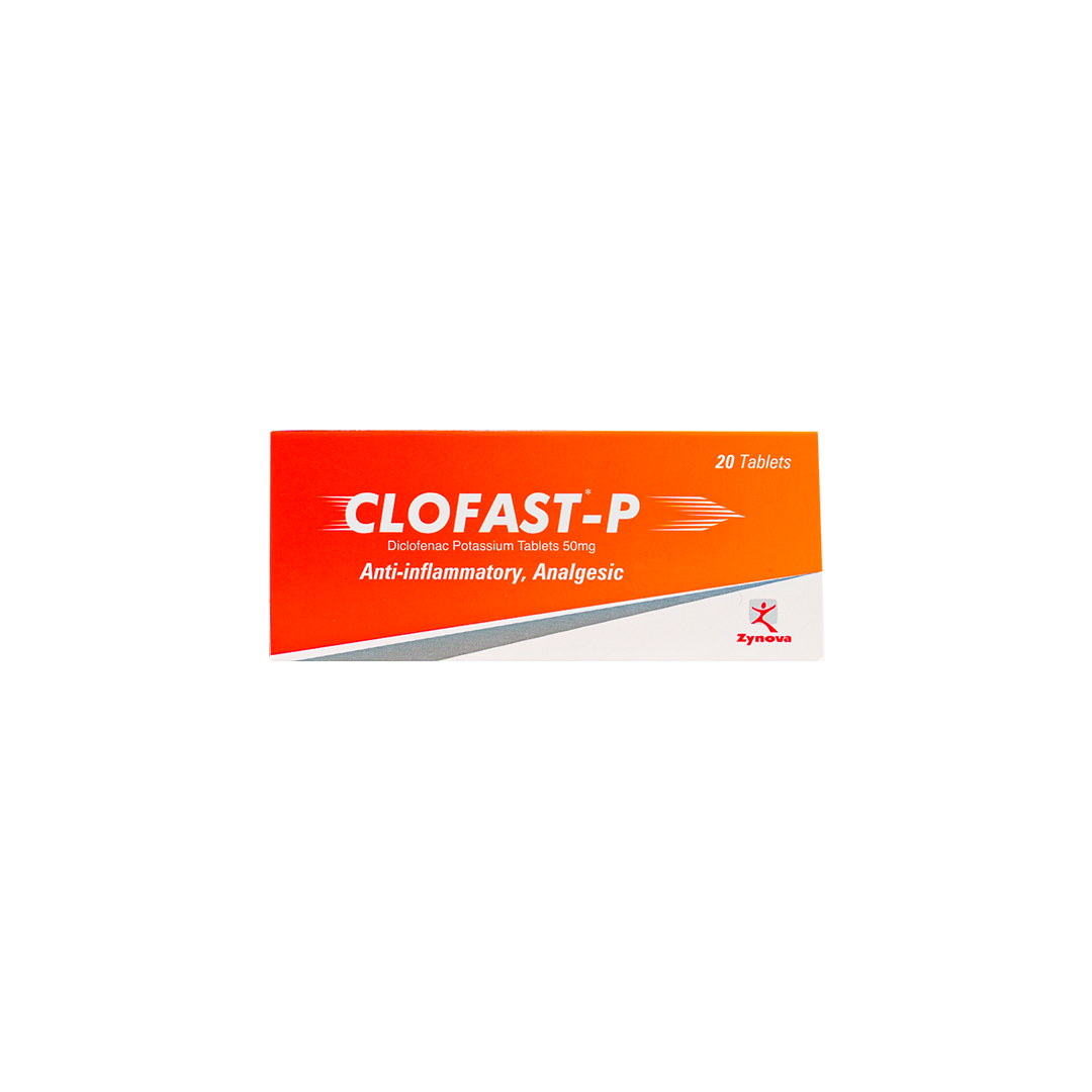 Clofast P 50mg Tablets 20'S