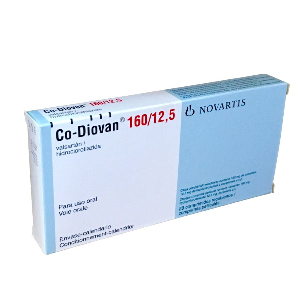 Co Diovan 160/12.50Mg Tablets 28'S