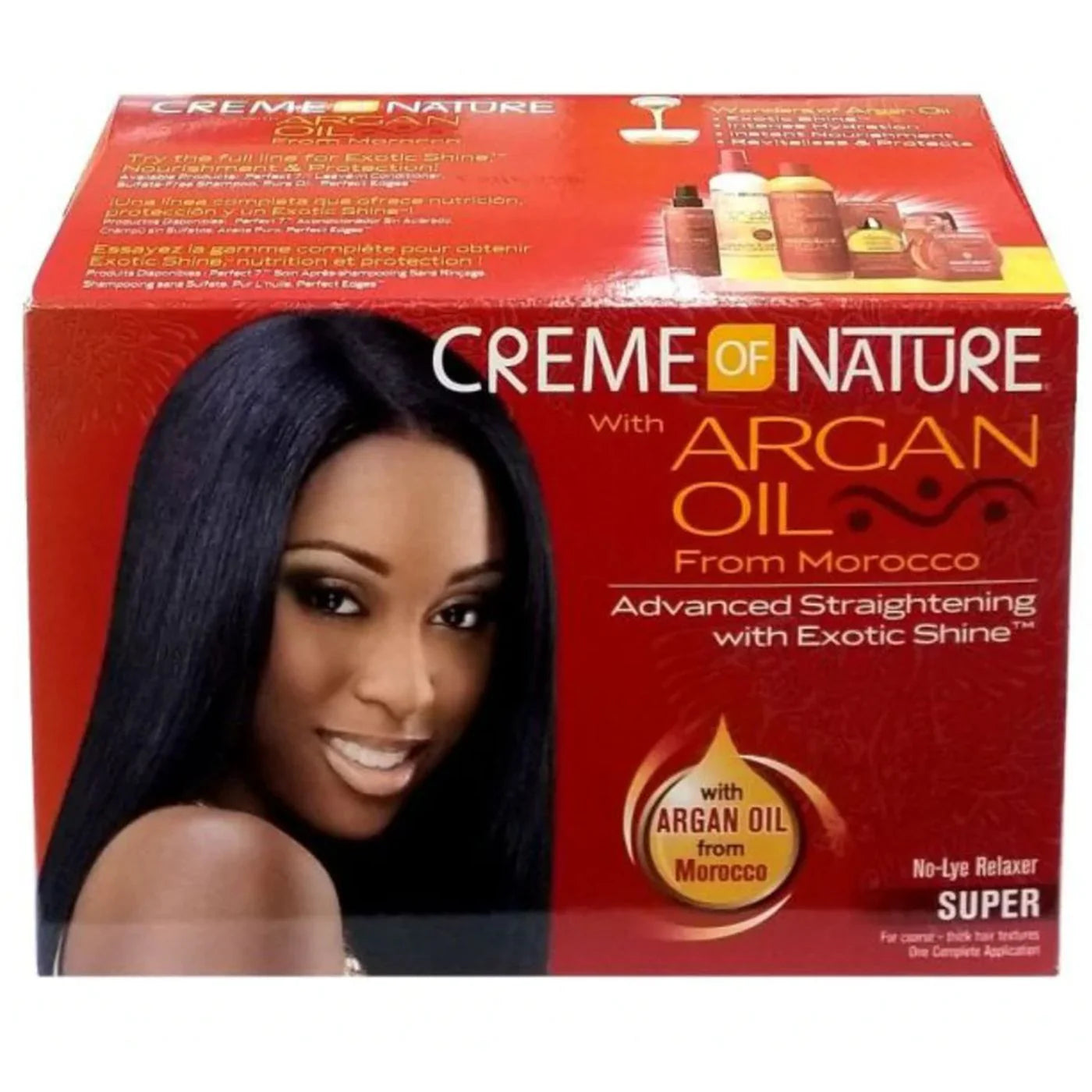 Creme Of Nature Argan Oil Hair Relaxer Super