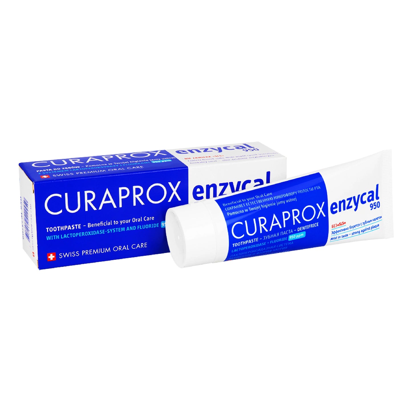 Curaprox Enzycal Toothpaste 75ml Blue