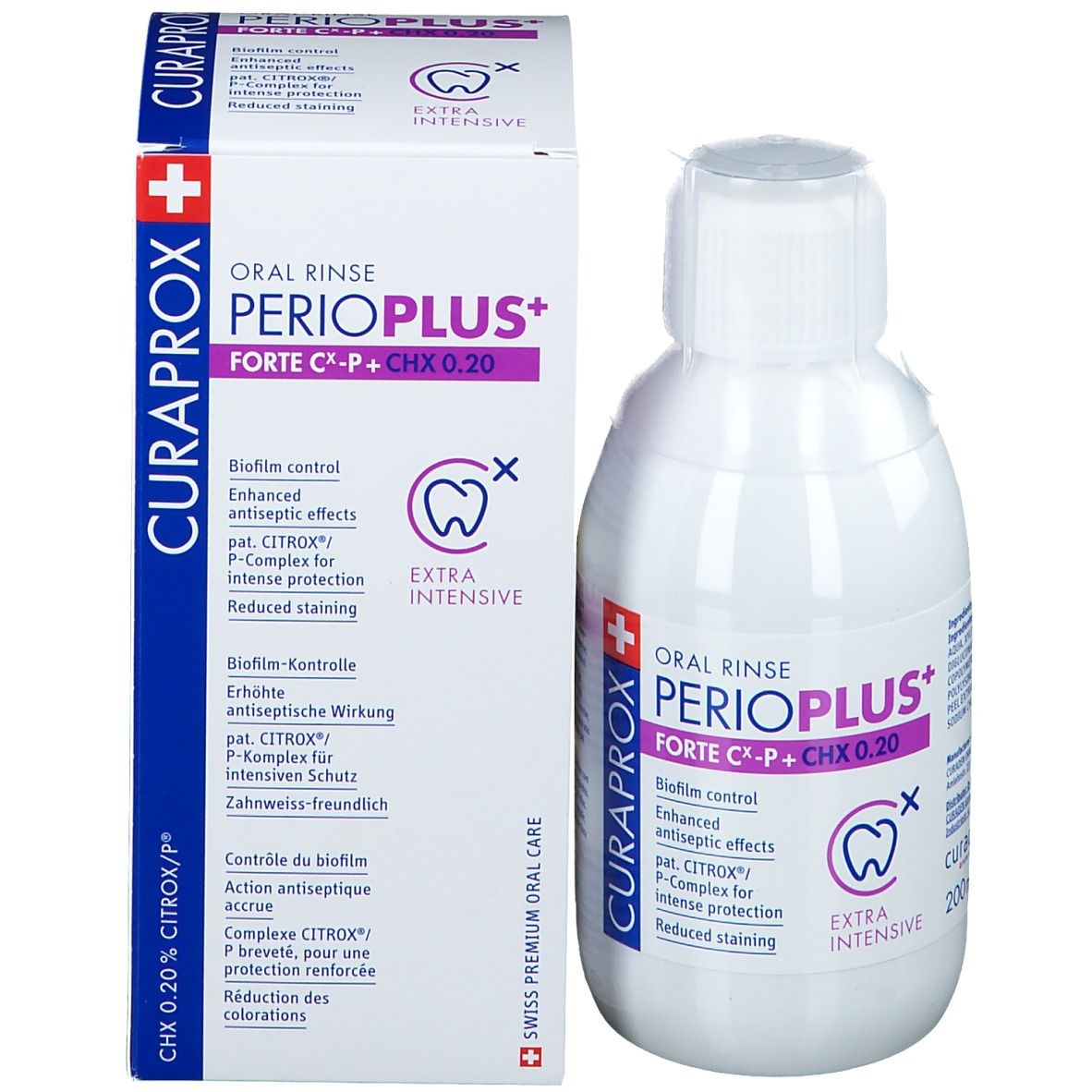 CURAPROX PERIOPLUS FORTE 220 ORAL RINSE 200ML