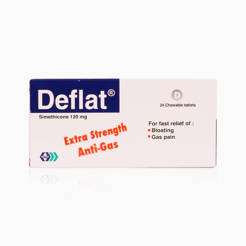 Deflat Chewable Tablet 24`s