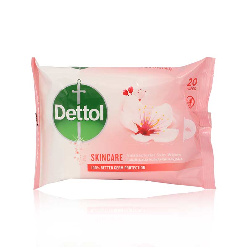 DETTOL WIPES SKIN CARE 20'S