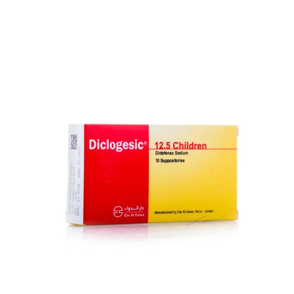 Diclogesic 12.5Mg Suppository 10'S