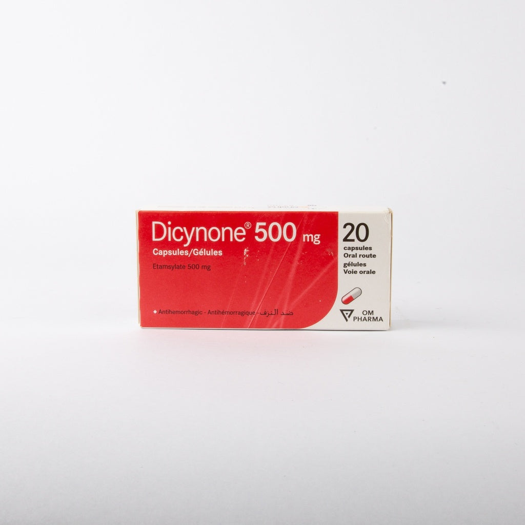 Dicynone 500mg Capsules 20'S