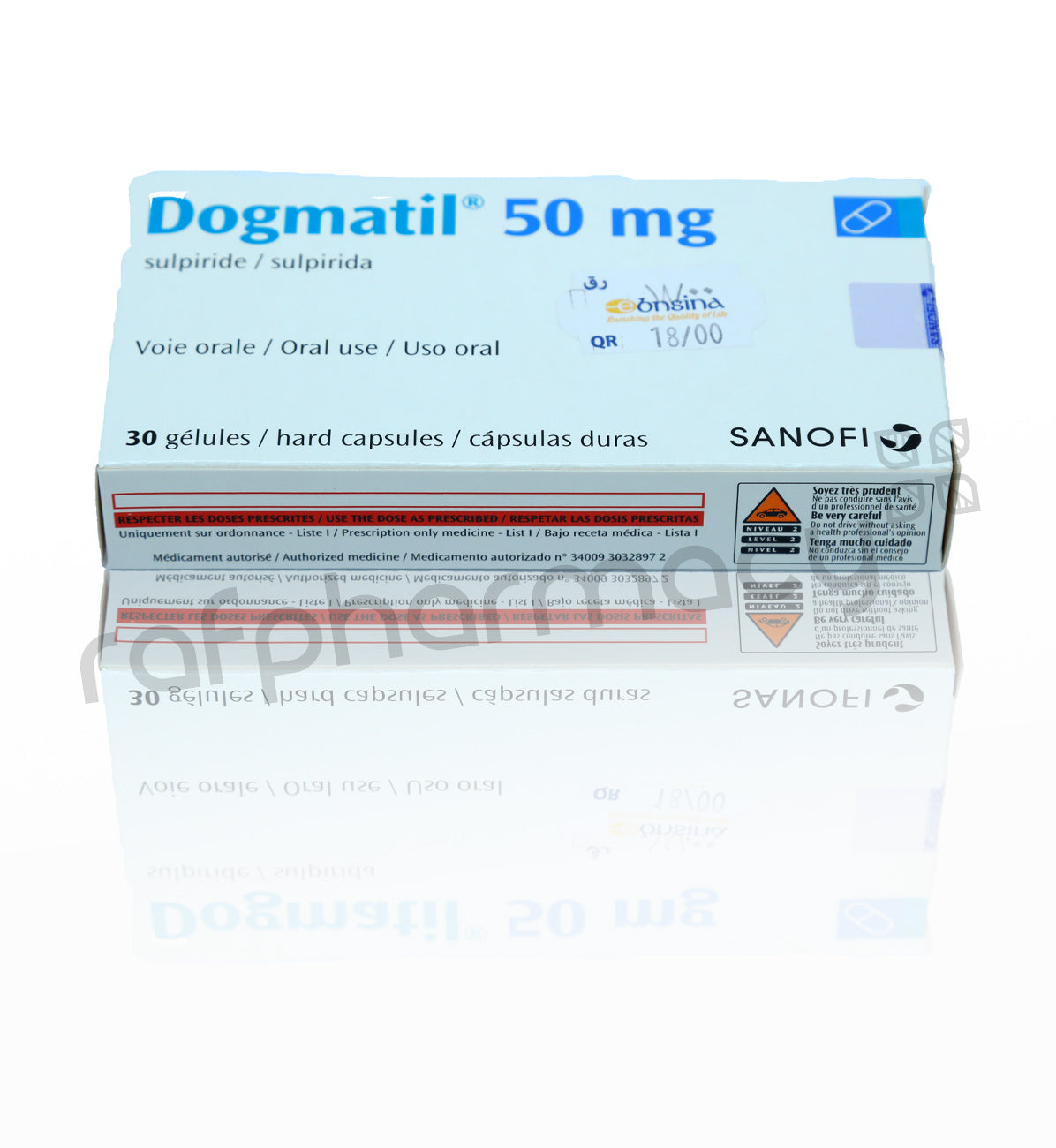 DOGMATIL 50MG CAPSULES 30'S