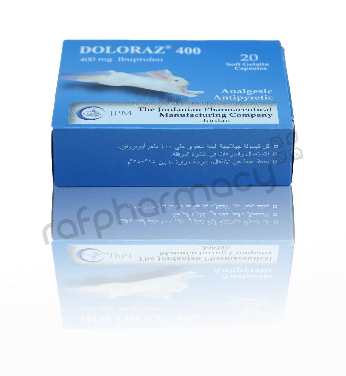 DOLORAZ 400MG CAP 1X20'S