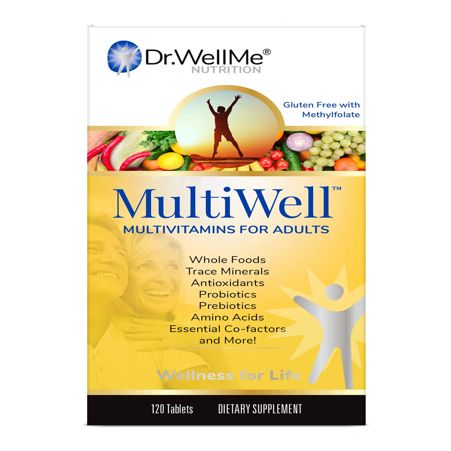 Dr. Wellme Multiwell Adult Multivitamins Tablet 120'S