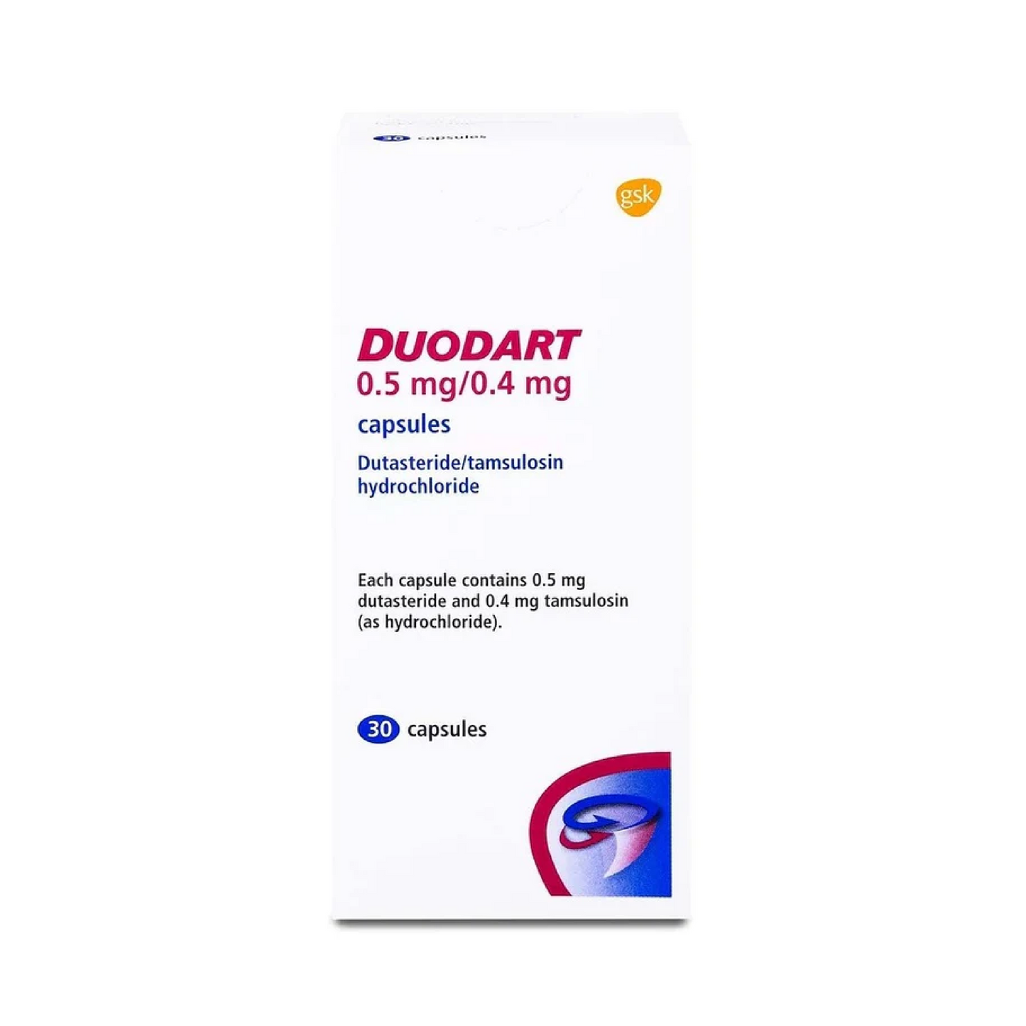 Duodart 0.5Mg/0.4Mg Capsules 30'S
