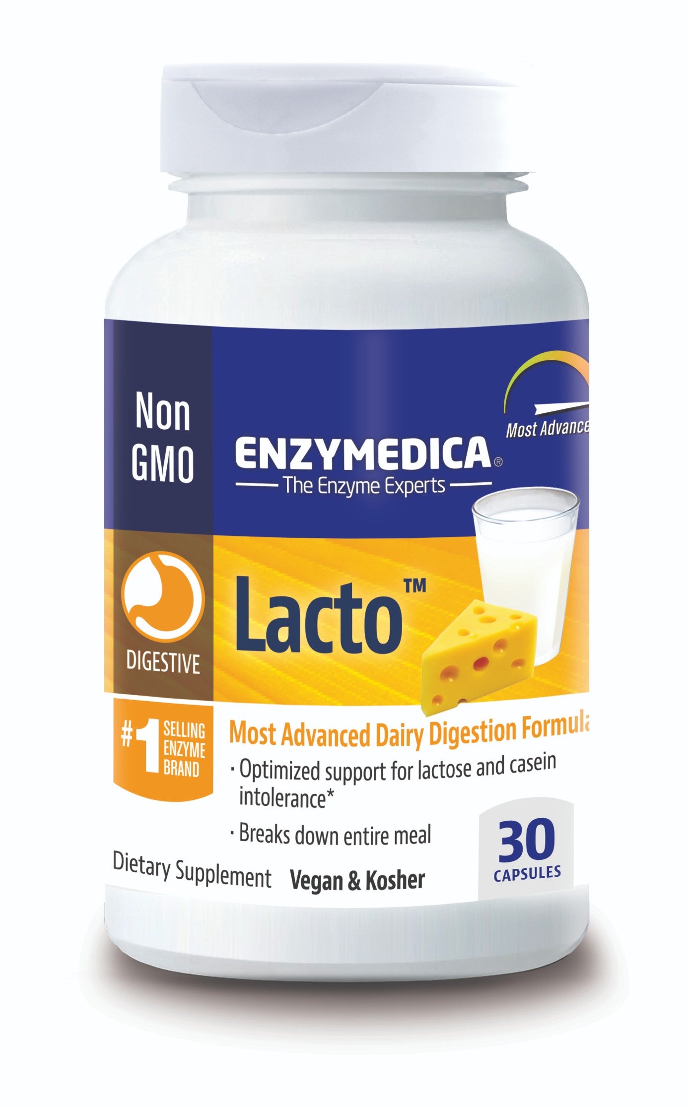 ENZYMEDICA LACTO CAPSULES 30'S