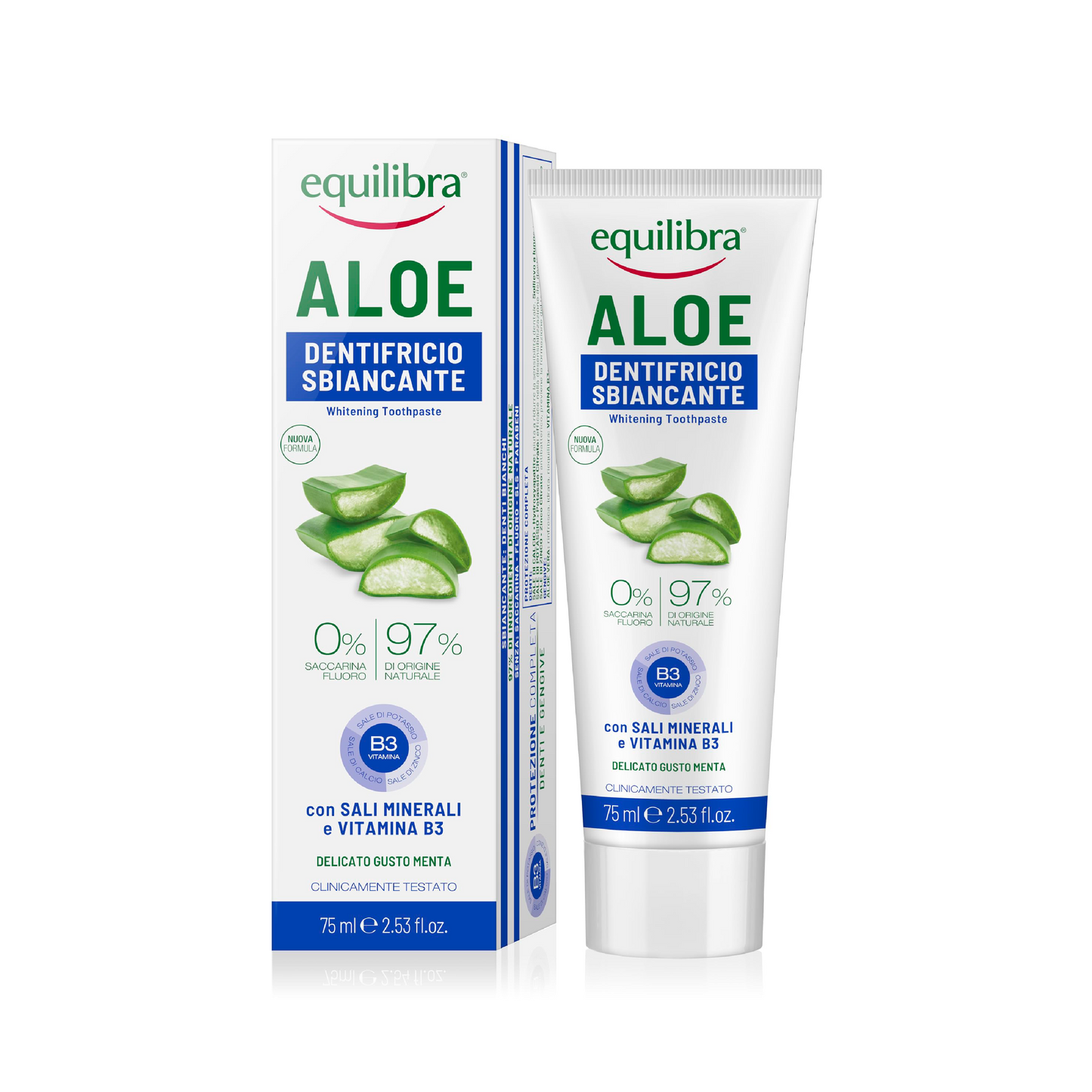 Equilibra Aloe Gel Whitening Toothpaste 75Ml