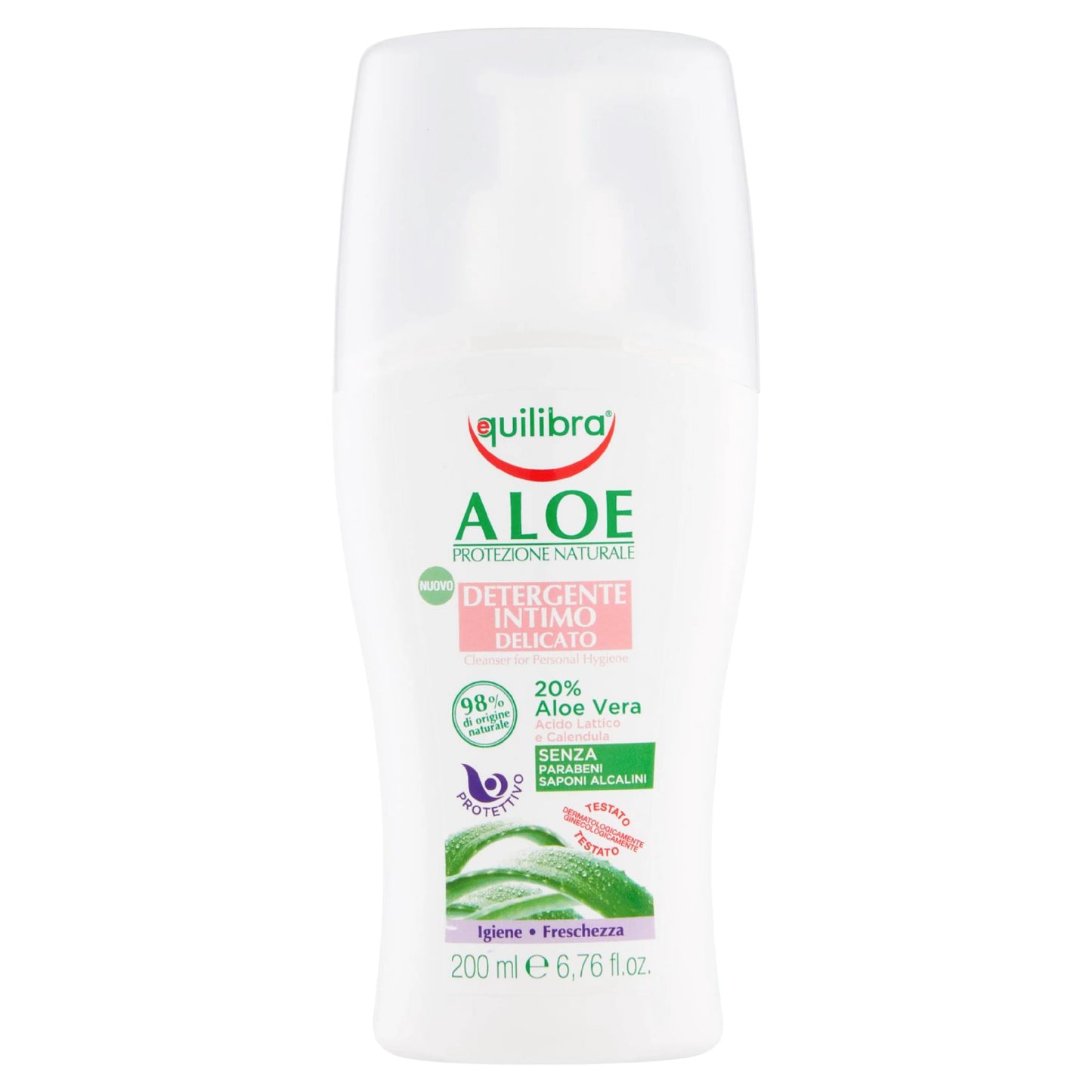 Equilibra Aloe Gentle Cleanser For Personal Hygiene 200ml
