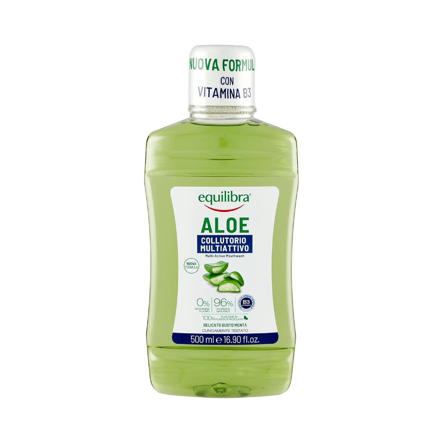 Equilibra Aloe Triple Action Mouth Wash 500Ml