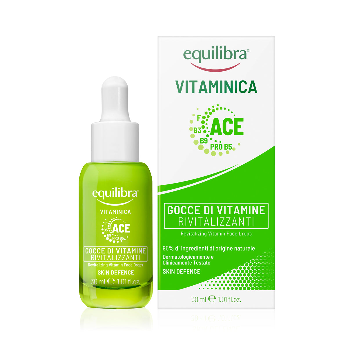 Equilibra Vitaminica Revitalizing Vitamin Face Drops 30Ml
