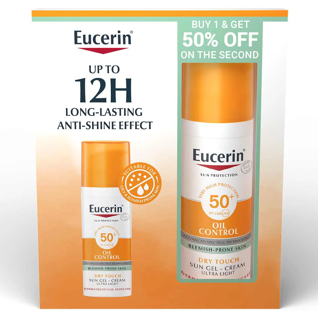 EUCERIN SUN OIL CONTROL DRY TOUCH 50ML- BUY 1% GET 50% OFF ON NEXT