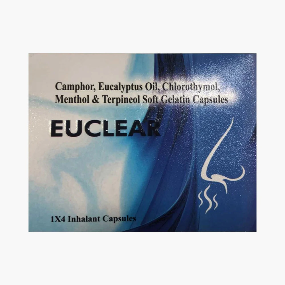 Euclear Inhalant Capsules 10'S
