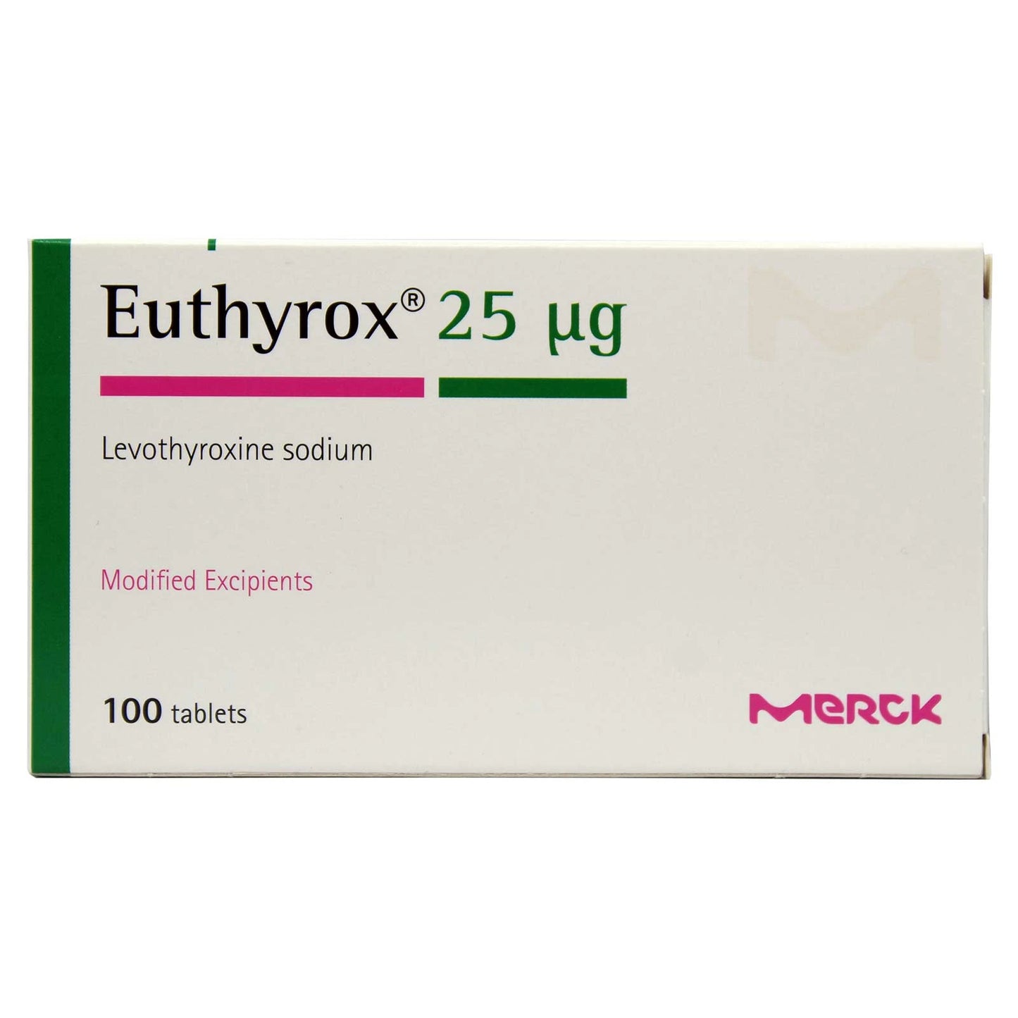 Euthyrox 25mcg Tablets 100s'