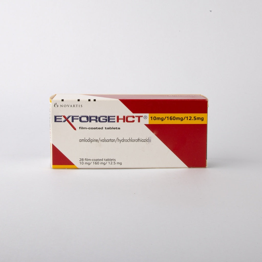 أقراص EXFORGE HCT 10/160 مجم/12.5 مجم 28 قرصًا