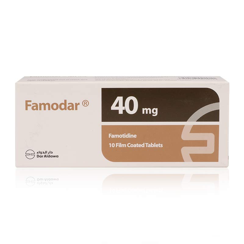 FAMODAR 40MG TABLETS 10'S